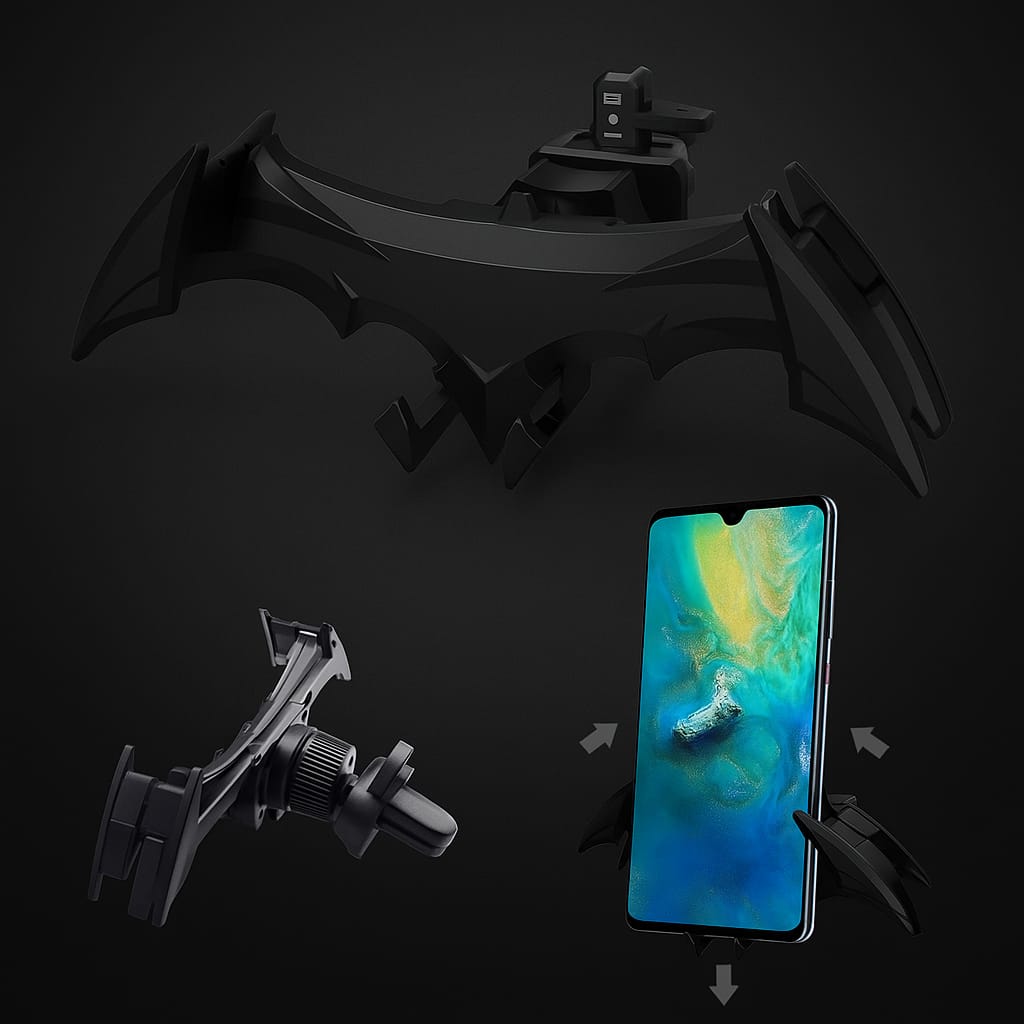 Bat Phone Holder For Car
